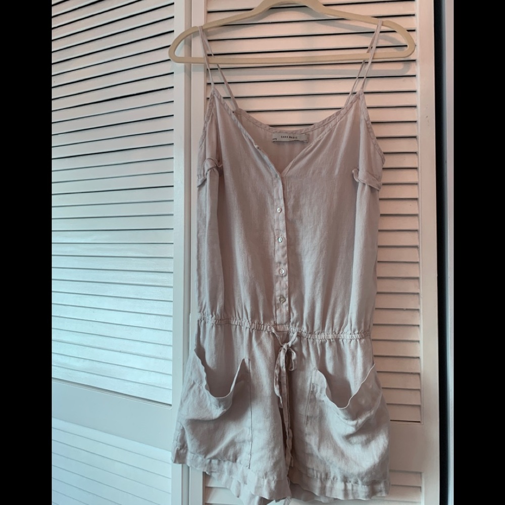 Linen romper